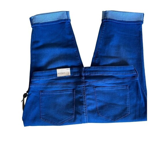 NYDJ Not Your Daughters Jeans Women 20W Straight Marilyn Crop Cuff Lift and Tuck - Picture 4 of 13